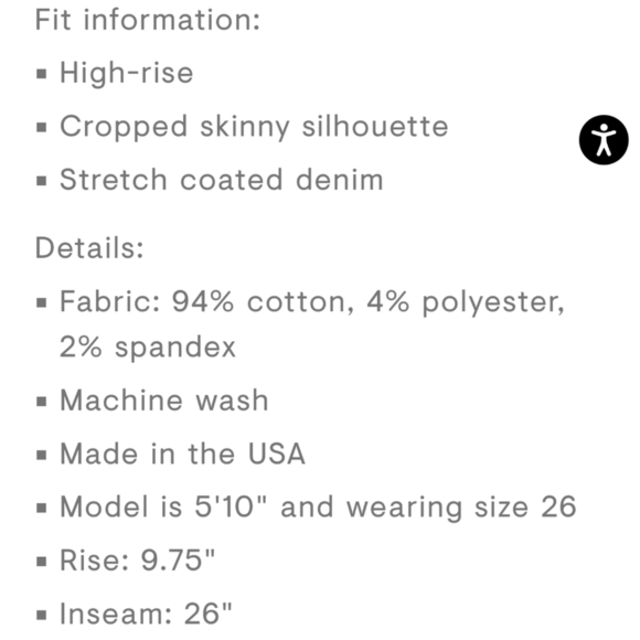 L'agence Margot High Rise Skinny Jeans 26 Gray - Picture 6 of 14